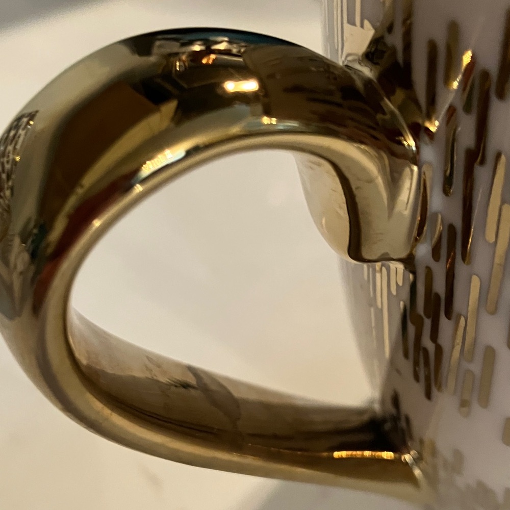 Certified International Gold and Cream Mug Set - Picture 9 of 9